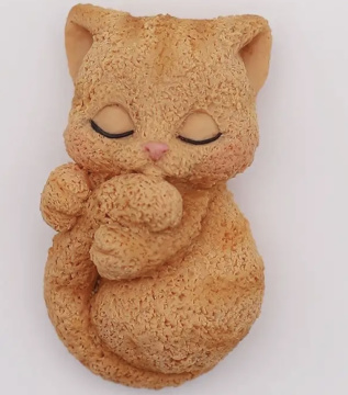 Силиконовый молд Маленький котик 