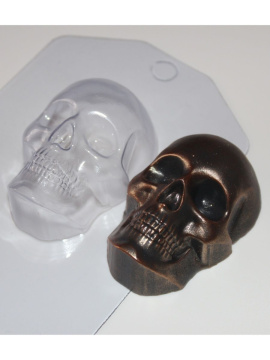 Череп ЕХ, форма пластиковая