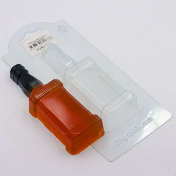 Бутылка виски, форма пластиковая