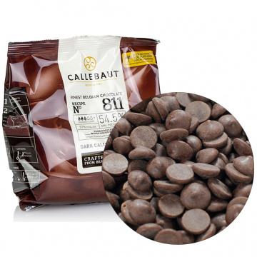 Шоколад Темный Callebaut 811 (54,5% какао) 400гр