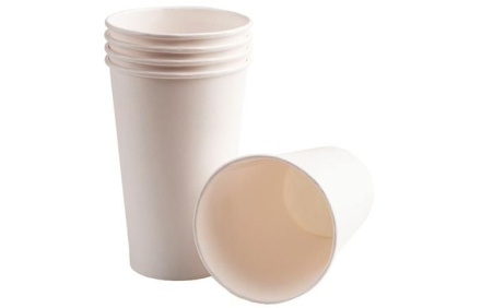 Стакан бумажный белый 350 мл 