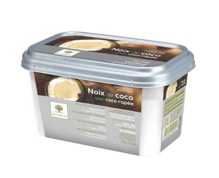 Пюре кокос с/м 10% сахара 1 кг, RAVIFRUIT, Франция