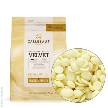 Шоколад Белый 32% Velvet Callebaut 100г