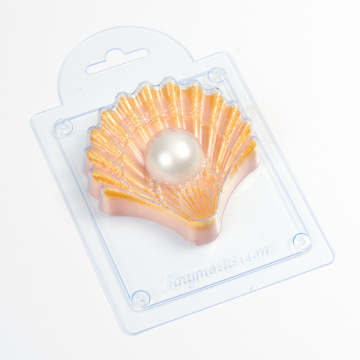 Ракушка с жемчужиной форма пластиковая
