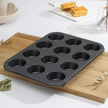 Форма для капкейков 35×27×3 см, 12 ячеек, d=6,5 см