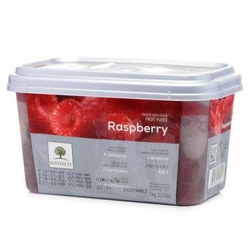 Пюре из малины с/м 10% сахара 1 кг, RAVIFRUIT, Франция 