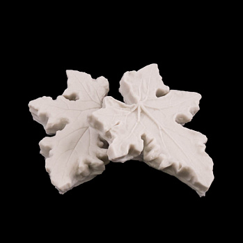 Силиконовый молд - вайнер "Лист винограда" 6,5*6 см