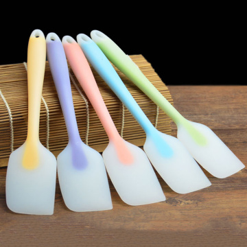 Лопатка кондитерская силиконовая двухцветная, 28 см