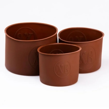 Набор силиконовых форм для выпечки куличей «ХВ», 3 шт