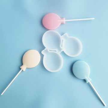 Силиконовая форма для леденцов «Воздушные шарики»