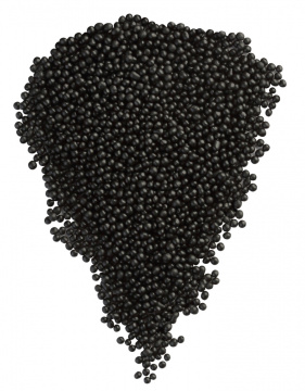 № 002/2 Рисовое драже в глазури "Темное" 2-5мм, 50г 