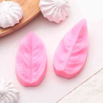 Силиконовый молд «Лист розы», 2 предмета, 5×3 см