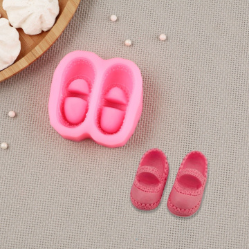 Силиконовый молд Доляна «Башмачки», 7×6,5 см, цвет МИКС 