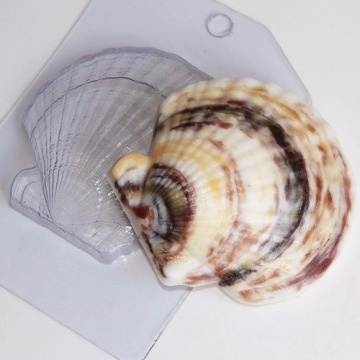 Ракушка-Гребешок, форма для шоколада пластиковая