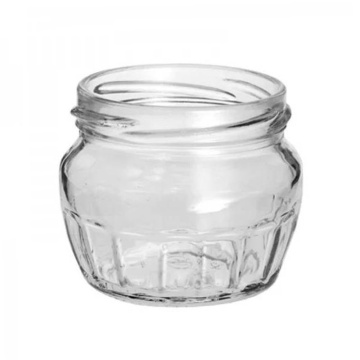 Банка стеклянная 0,13 л граненая