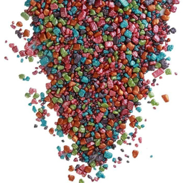 №570 Посыпка крошка Люкс (Золото,роз.,зелен.,гранат,гол.,фиол. перламутровая), 50гр