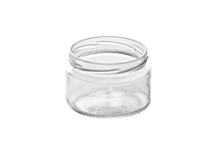 Банка стеклянная 0,25 л круглая