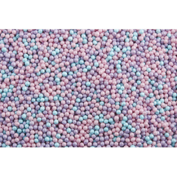 Посыпка Шарики гол/лил/розов перламутр. 2мм, 50г