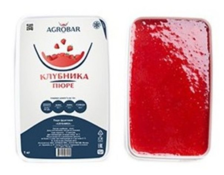 Пюре Клубника Агробар 1кг