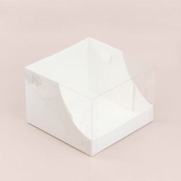 Коробка с пластиковой крышкой 160*160*100 мм