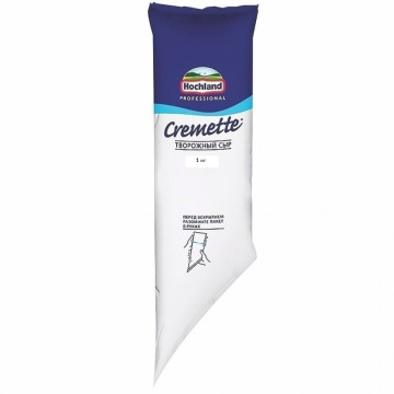 Сыр творожный 65% Креметте Хохланд 1 кг
