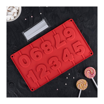 Форма для леденцов «Цифры» 28.8*16.1*0.8 см