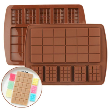 Форма силиконовая для шоколада «Плитки микс 6 в 1»