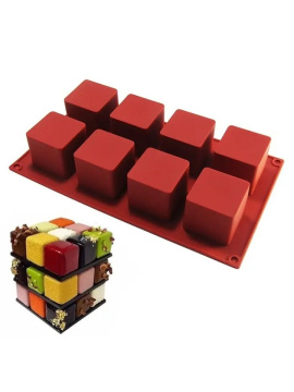 Форма силиконовая «Куб» 8 ячеек