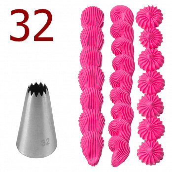 Насадка кондитерская № 32 