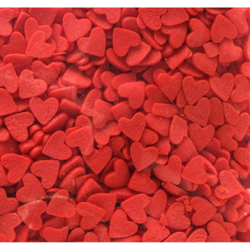 Посыпка кондитерская Сердечки Красные 2мм, 50г