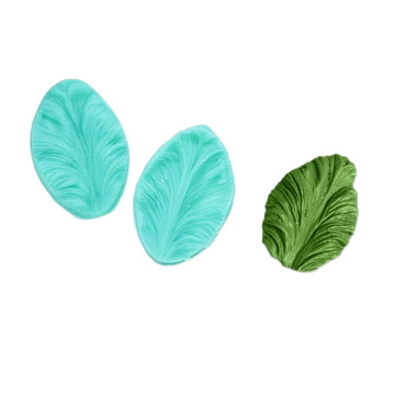 Молд «Лист тропических растений», 2 шт., 6,5×4×2,3 см, цвет МИКС