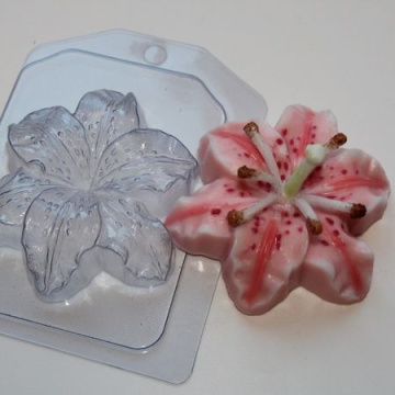 Лилия, форма для шоколада пластиковая