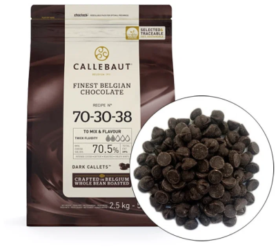 Шоколад горький 70,5% Callebaut, 100г
