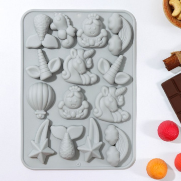 Форма для шоколада «Волшебство», силикон, 23×16,5×2 см, 14 ячеек