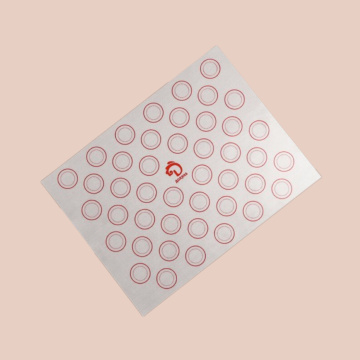 Силиконовый коврик для макаронс армированный 40×30 см, цвет МИКС