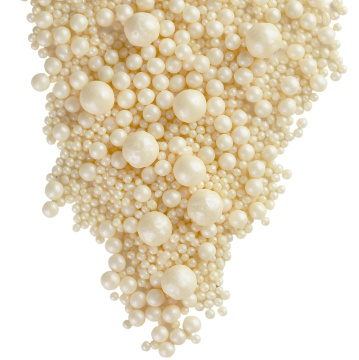 № 108 Рисовое драже в глазури микс, белое, 100 гр