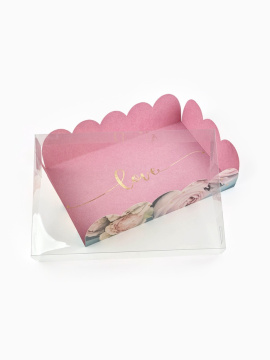 Коробка с пластиковой крышкой, «Прекрасные грёзы», 20×30×8 см