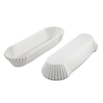 Капсулы бумажные для эклеров белые 35*136*26.5мм, 30шт