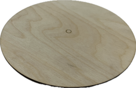 Подложка круглая для торта из фанеры 3мм, D20 см