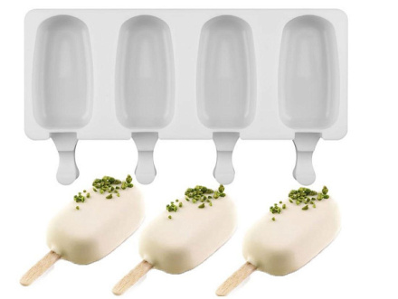 Форма силиконовая «Эскимо малое» 4 ячейки