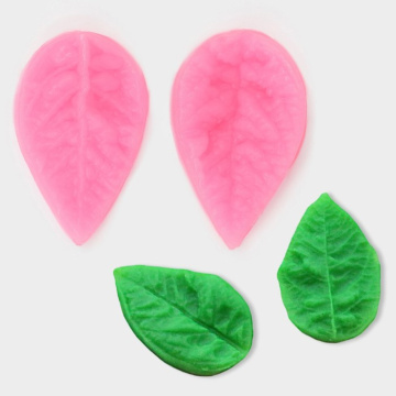 Молд «Лист гортензии», 2 предмета, 4×2,5 см, цвет МИКС