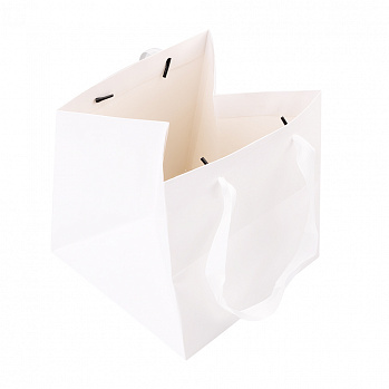 Пакет под торт 200*200*200 мм, белый