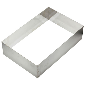 Форма из нержавеющей стали прямоугольная 300*400 h=50