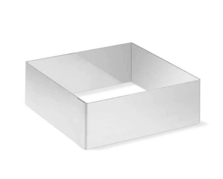Форма из нержавеющей стали квадратная 240*240 h=100