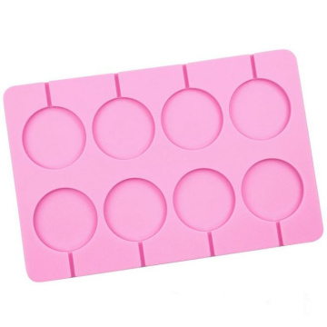 Форма силиконовая «Леденцы» 8 ячеек (высота 1 см)