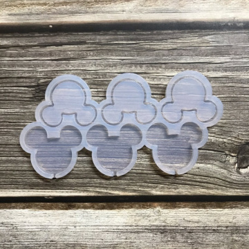 Силиконовая форма для леденцов «Микки-Маус»