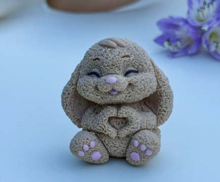 Силиконовый молд Зайка-лайкер