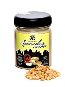 Арахисовая паста обжаренная, 200 г