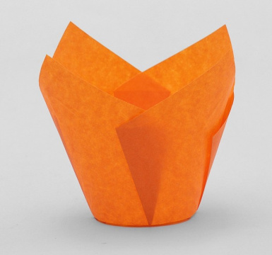 Форма бумажная тюльпан Оранжевый 50*80, 20 шт