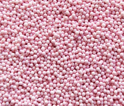 Посыпка Шарики Розовые 2 мм, 50гр 